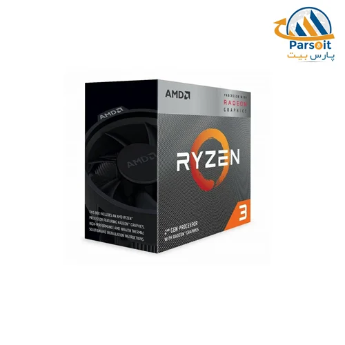 پردازنده ای ام دی Ryzen 3 3200G With Radeon Vega 8